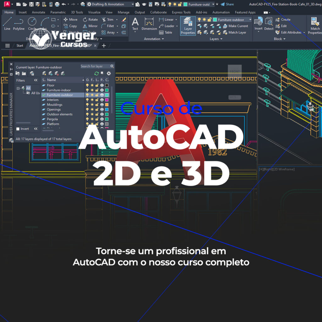 Curso de AutoCAD 2D e 3D